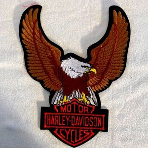 Harley Davidson embroidered Eagle patch